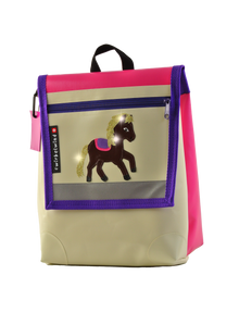 Kindergartenrucksack Rössli Camilla Glitzer Pastell