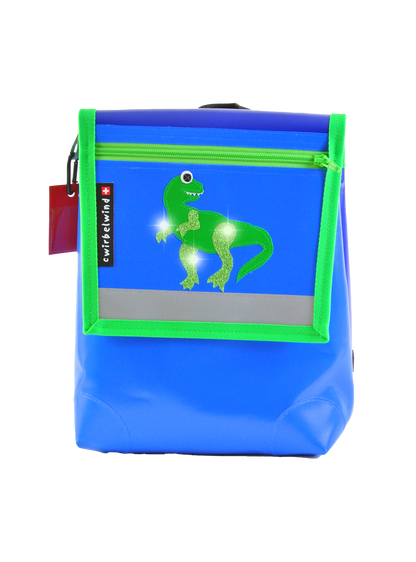 Kindergartenrucksack Dino Rex Glitzer