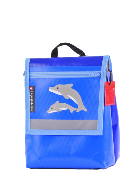 Kindergartenrucksack  Doppeldelfin