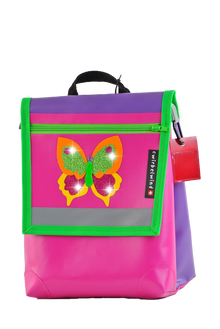 Kindergartenrucksack Schmetterling Emily Glitzer