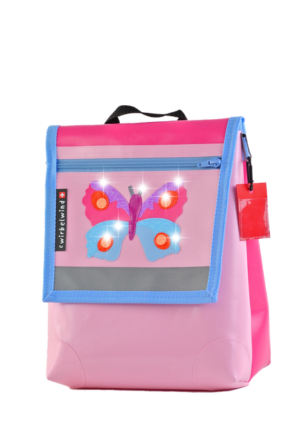 Kindergartenrucksack Farfalla Glitzer