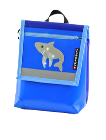 Kindergartenrucksack Glitzerlinie  Hai Glitzer