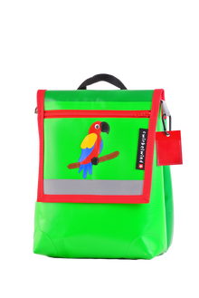 Kindergartenrucksack   Papagei