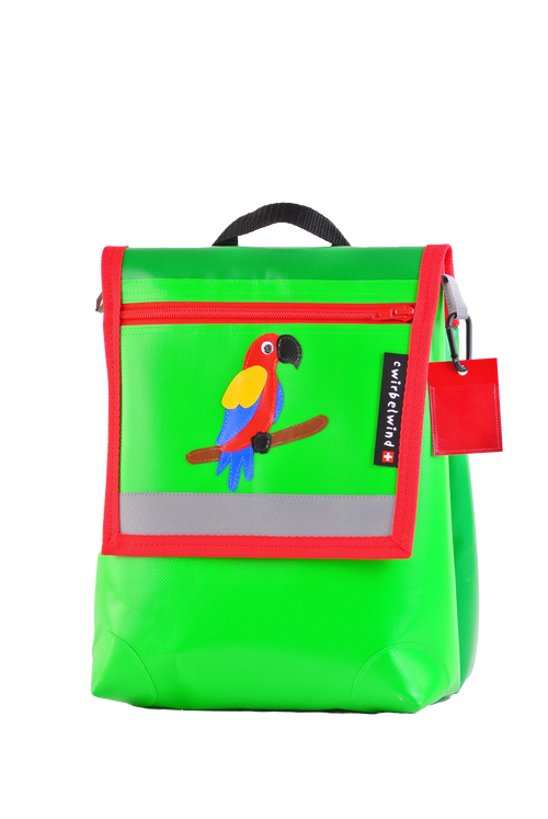 Kindergartenrucksack   Papagei