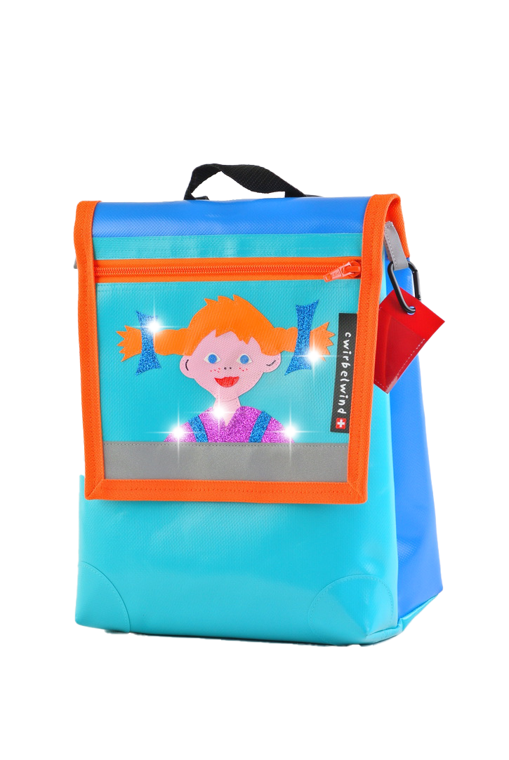 Kindergartenrucksack Pipi Glitzer