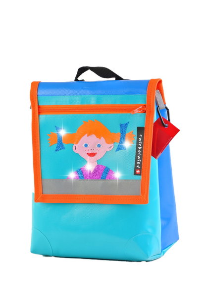 Kindergartenrucksack Pipi Glitzer