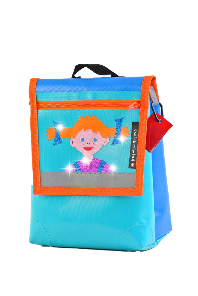 Kindergartenrucksack Pipi Glitzer