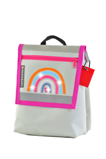 Kindergartenrucksack  Regenbogen Glitzer