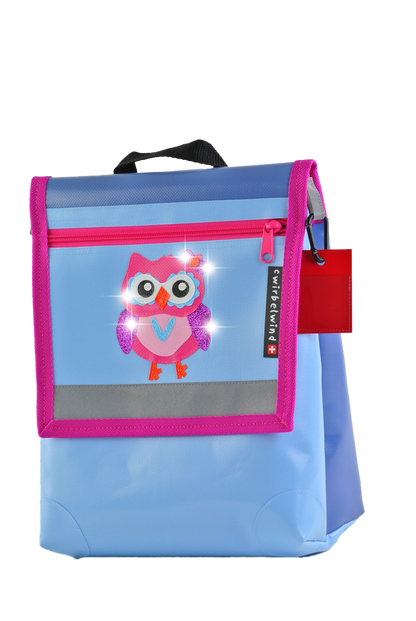 Kindergartenrucksack Eule Nelly Glitzer
