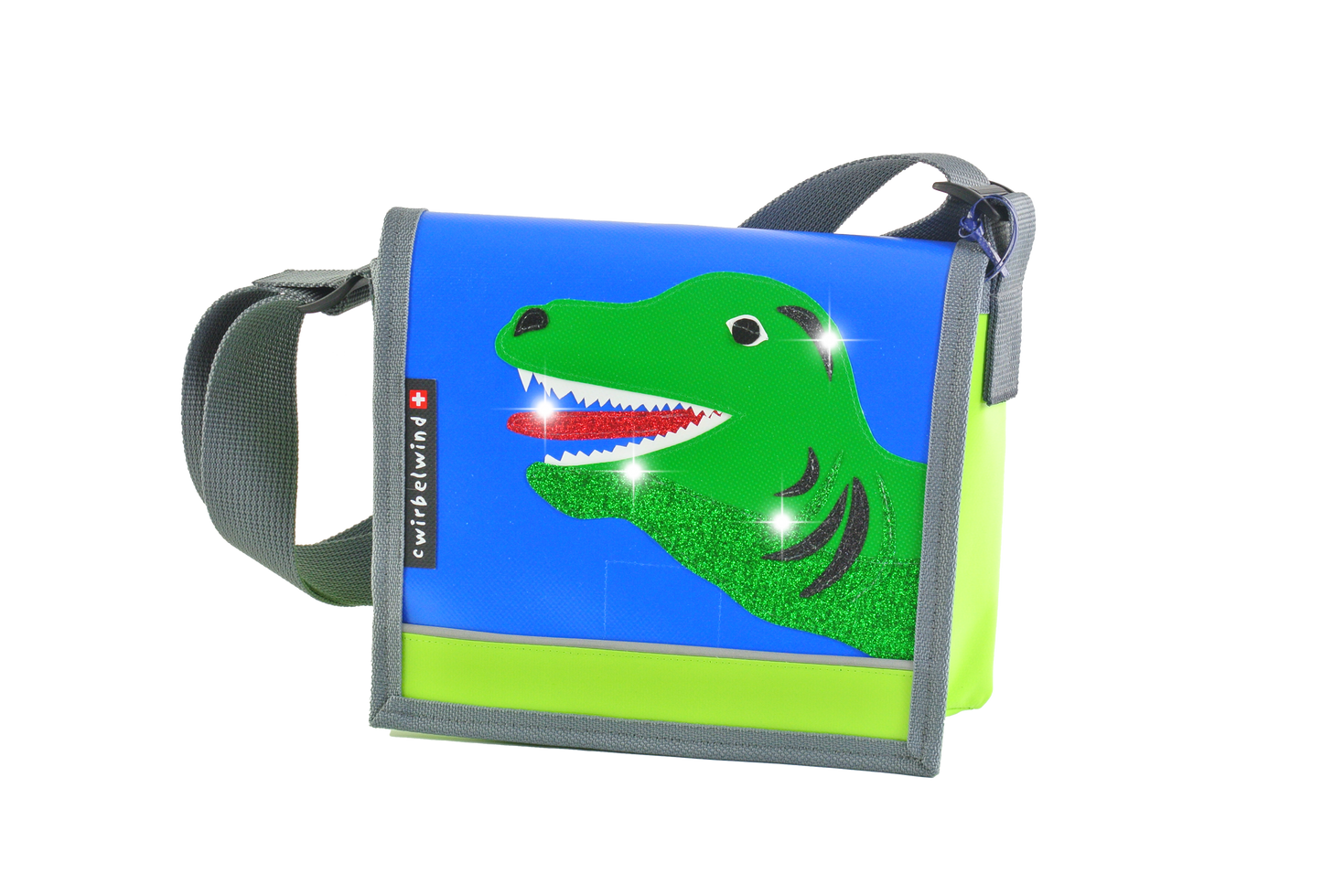 Kindergartentasche Rexkopf Glitzer