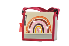 Kindergartentasche Boho Regenbogen Glitzer