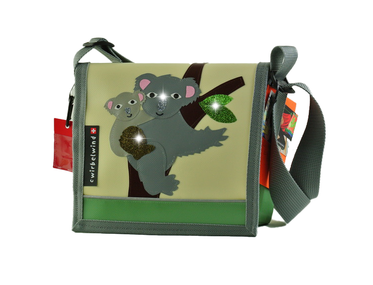 Kindergartentasche Koala Glitzer