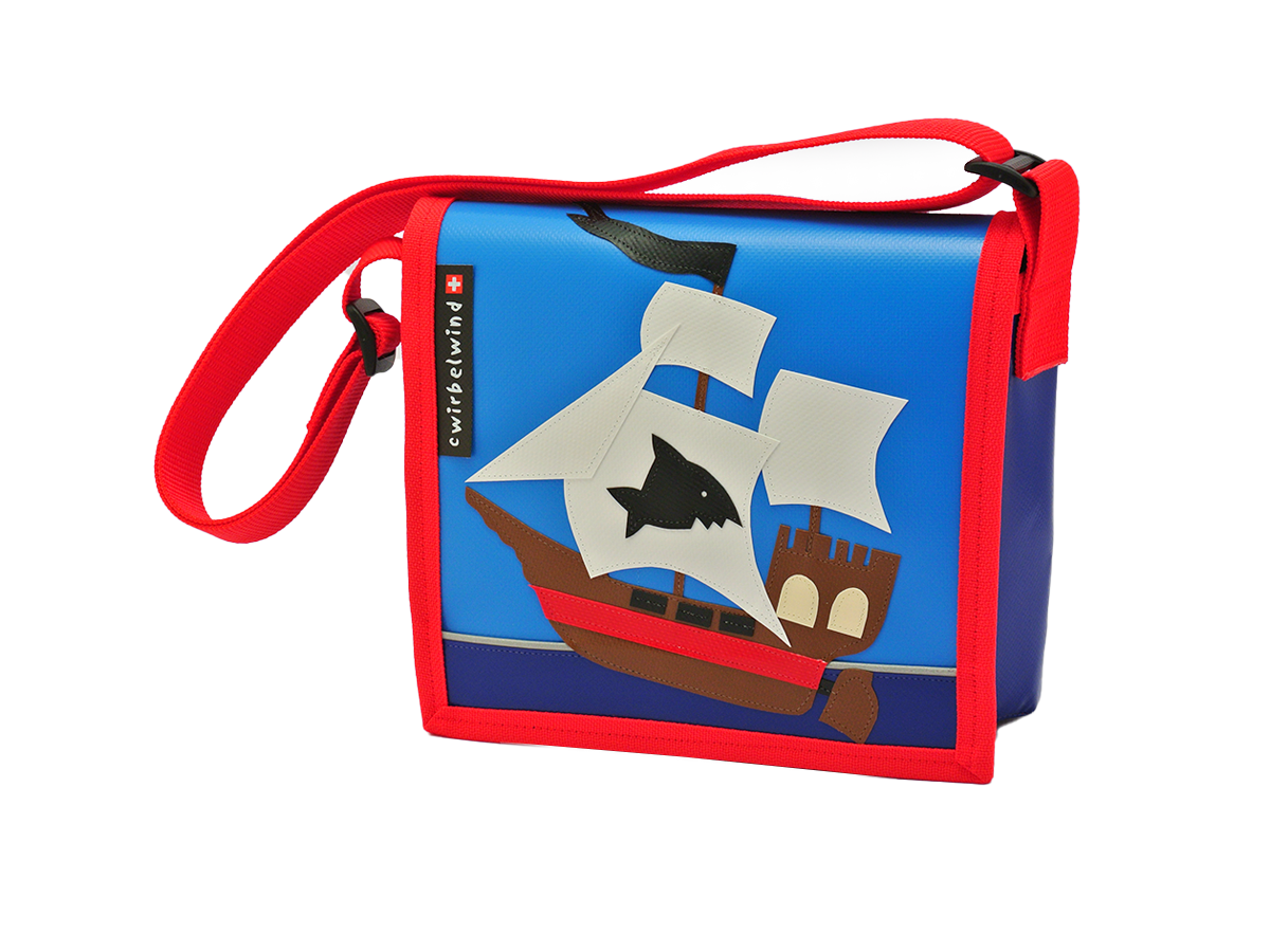Kindergartentasche Piratenschiff 3