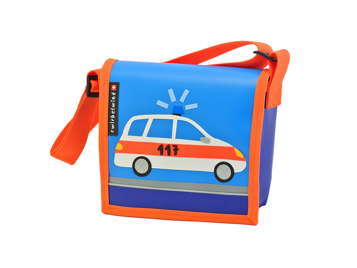 Kindergartentasche Polizeiauto 2