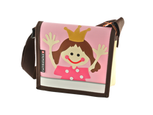 Kindergartentasche Lustige Prinzessin Pastell
