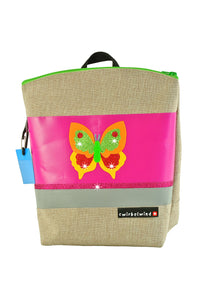 Kindergartenrucksack Leinen-Blache Emily Glitzer