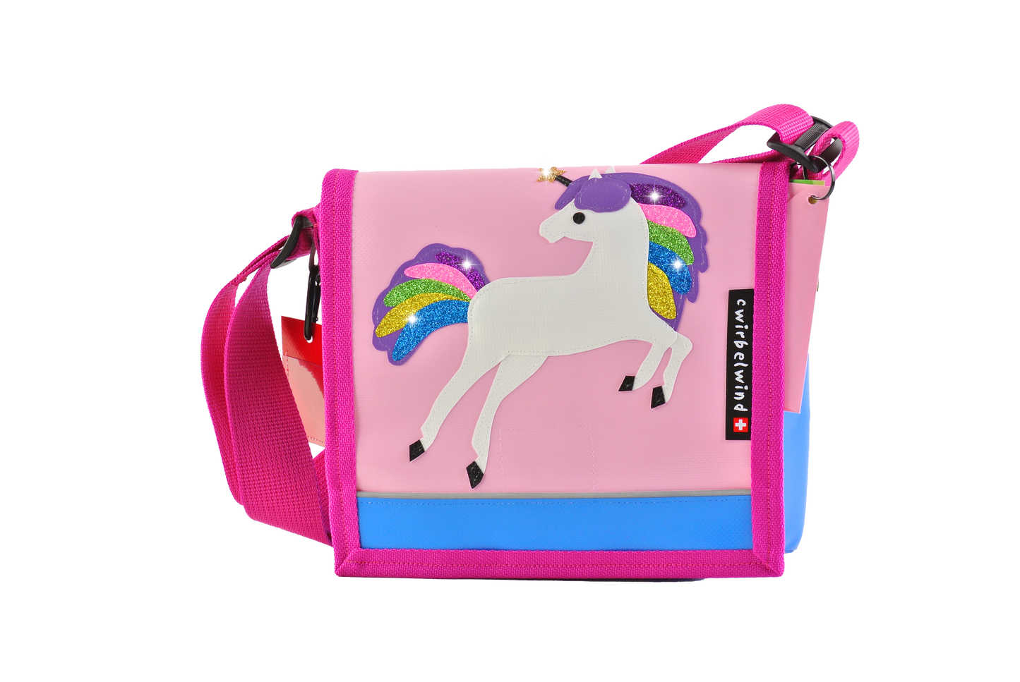 Kindergartentasche Unicorn Glitzer