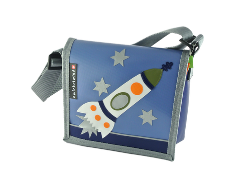 Kindergartentasche Rakete Pastell