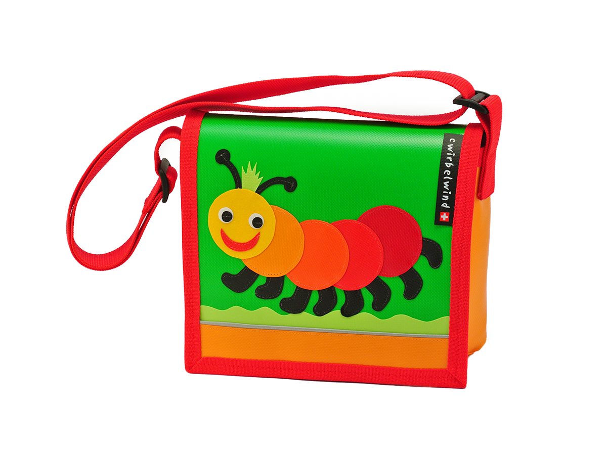 Kindergartentasche Raupe