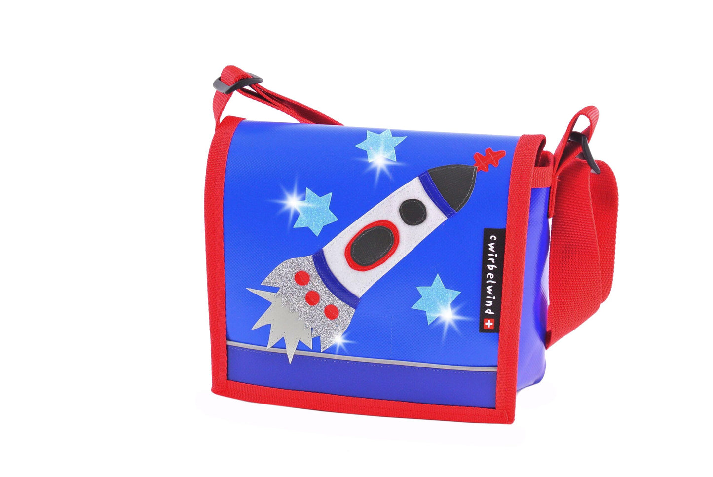 Kindergartentasche Roket Glitzer