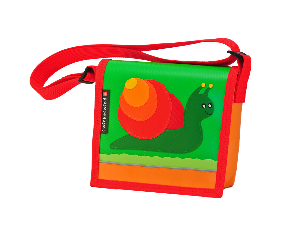 Kindergartentasche Schnecke