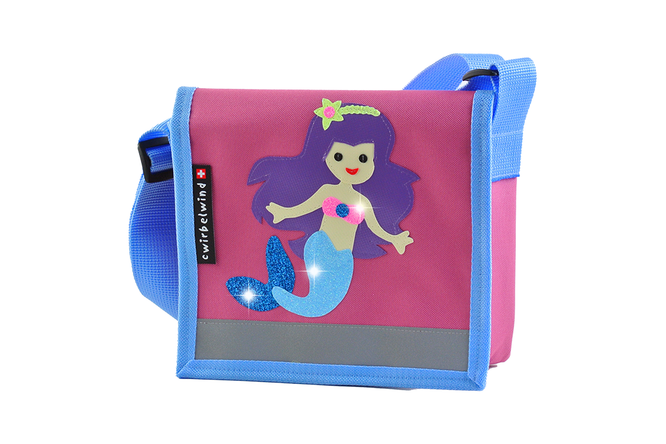 Kindergartentasche Meerjungfrau Sirena Glitzer Canvas