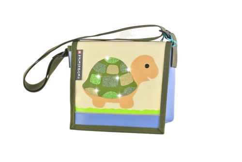 Kindergartentasche Tartaruga Pastell Glitzer