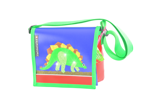 Kindergartentasche Stegosaurus Glitzer