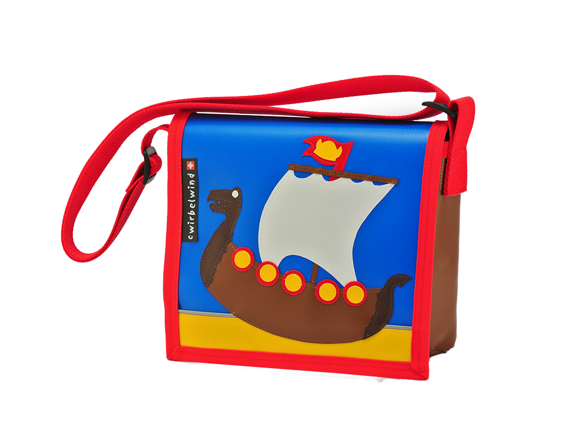 Kindergartentasche Wikingerschiff