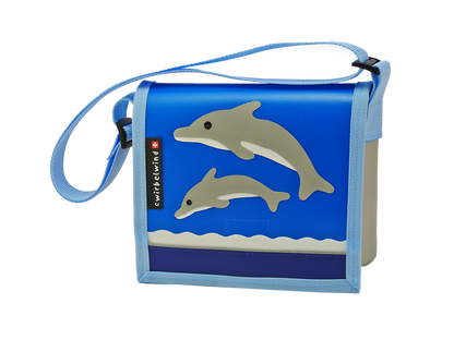 Kindergartentasche Doppeldelfin