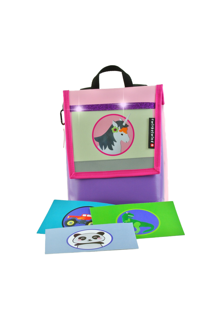 Kindergartenrucksack Kreativ rosa