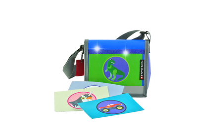 Kindergartentasche Kreativ blau