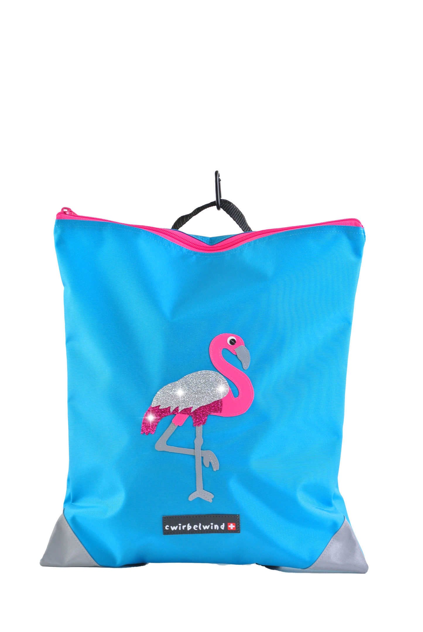 Turnsack EASY Flamingo Glitzer